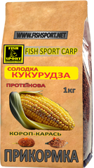 Прикормка Солодка кукурудза FISH SPORT 1 кг